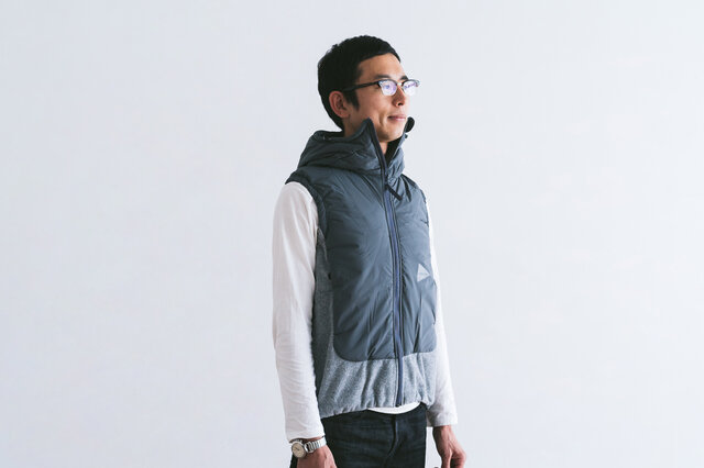 and wander|top fleece vest