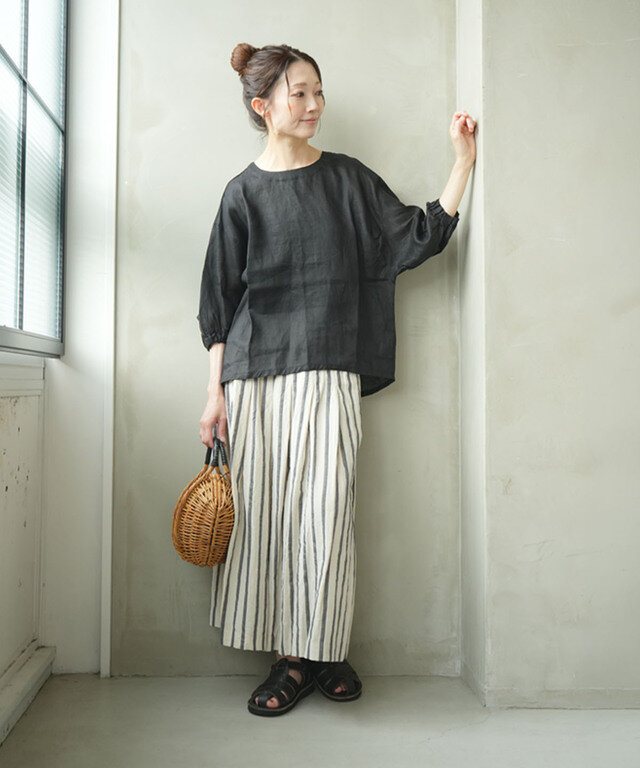 身長:164cm / カラー:BLACK / サイズ:FREE