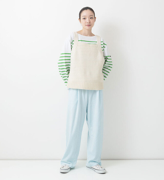 color : CREAM , model : 162cm