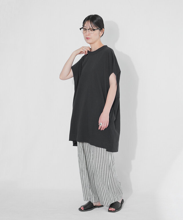 身長:165cm / 着用カラー:73 Navy / 着用サイズ:S