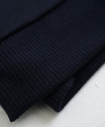 Mochi｜turtleneck knit [navy]