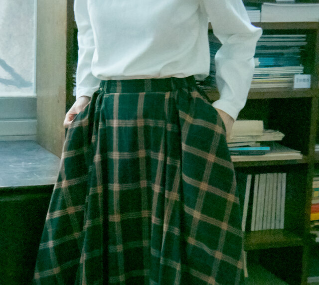 モデル165cm 着用サイズ:0(GREEN)
