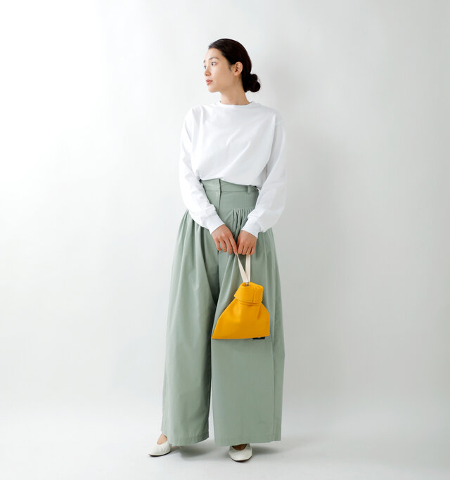 model mizuki：168cm / 50kg 
color : yellow / size : one