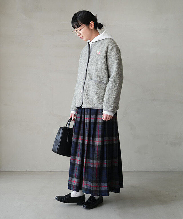 身長:165cm / カラー:Lt.GREY/着用サイズ:36