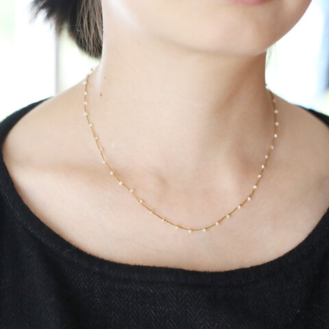 Amito|ユキノヒネックレス short