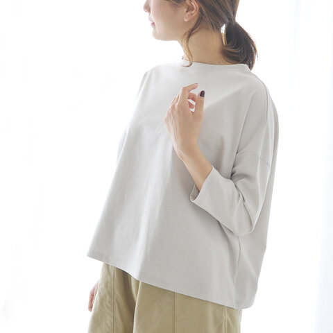 【ご好評につき追加生産決定】NARU|ワイドシルエットドロップショルダーカットソーTシャツ長袖・628220 ナル