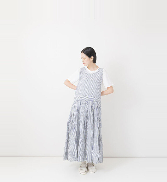 color : WHT , model : 162cm