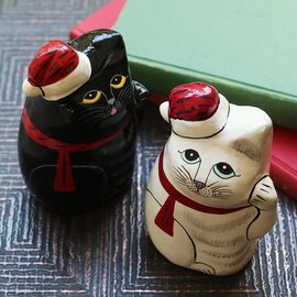 amabro|インドの招き猫 Xmas Version【クリスマスギフト】