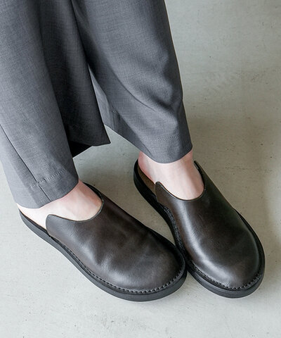 Diu|Chene sessile シェーヌ セシル 本革 サボサンダル 125d1631