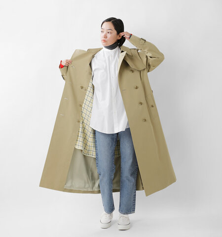 Traditional Weatherwear｜カーディフ ライナー付き トレンチ コート “CARDIFF WITH LINER” l232cifco0366vd-yo