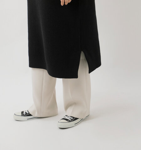 FRED PERRY｜モックネック ハーフジップ ニット ドレス ワンピース “Half-Zip Knit Dress” f8710-yh