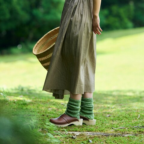 yahae|(新色追加)"Garabou" Organic Cotton Slipper Socks【靴下 ソックス】
