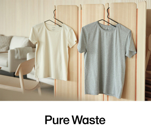 リサイクル素材を使用し、環境に配慮した服作り。サステナビリティを意識したアパレルブランドです。