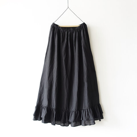 ichi Antiquités｜Linen Frill Petit Skirt