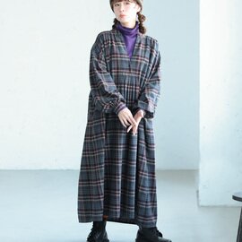 soulberry|O.W.N 「わがまま別注」秋へ踏み出すチェックのワンピース
