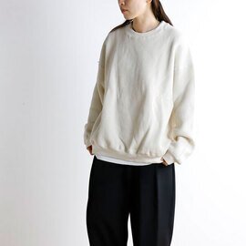 Sanca|Sanca サンカ S21FSW07 ビッグワッフルクルーネック