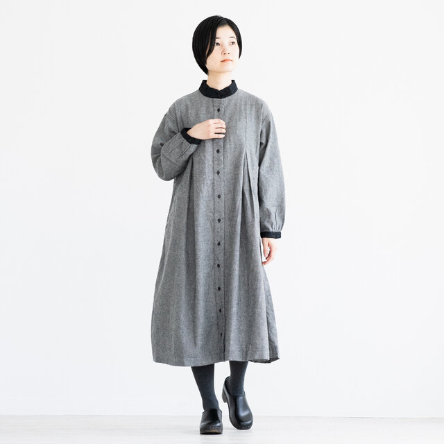 モデル身長 163cm 着用カラー チャコール