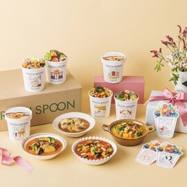 GREEN SPOON｜【6食／カップ】ごろごろ野菜スープ　ギフトセット（BOX入り）