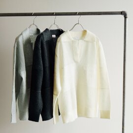 MANOF|モヘア ポロ ニット プルオーバー 89106-2092