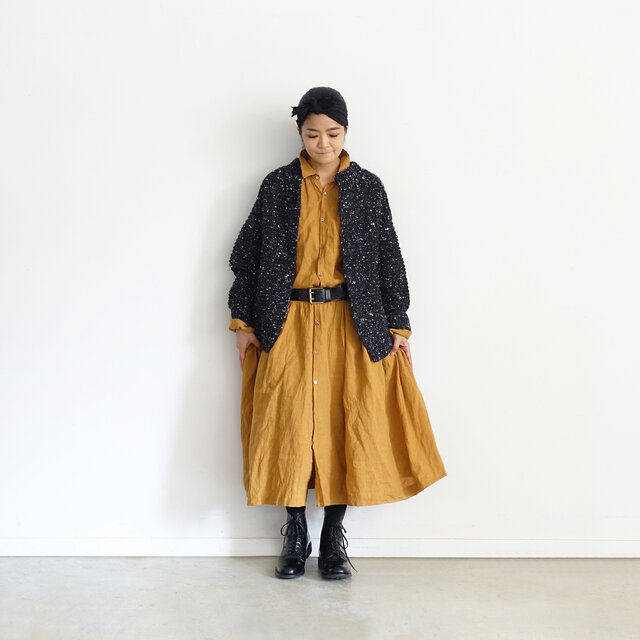 Model 158cm、Charcoal着用