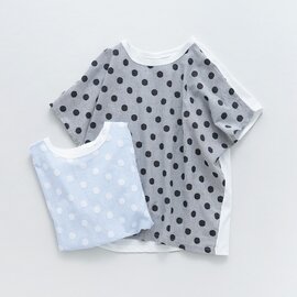 grin|DOTジャガードストライプ ドルマンTシャツ | 8263C-010