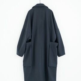 VU｜VU ヴウ shawl collar coat vu-a23-c21[MOSS DARK GRAY]