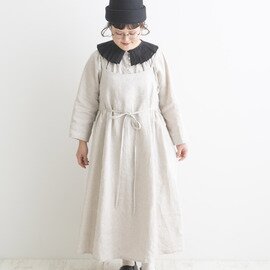 TUTIE.|【kawasakiさんコラボ】リネンキャミソールギャザーワンピース |再販売