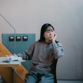 RINEN｜ライトモールスキン クルーネックシャツ/4color