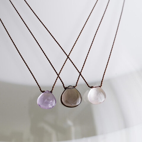 Margaret Solow｜Smooth Stone Necklace