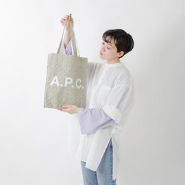 A.P.C.｜リバティ プリント キャンバス トートバッグ “TOTE LOU” 23233-1-02979-rf