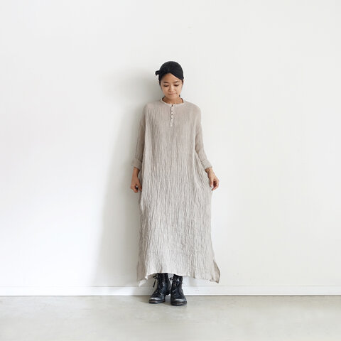 ichi Antiquités|Linen Voile Henly Dress