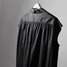Scye｜スビンコットン 100/2 ビエラ イタリアン カラー ドレス 1223-01071-fn