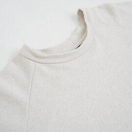 VU｜VU ヴウ ballon t-shirt  [CHALK］バルーンTシャツ vu-s24-t01