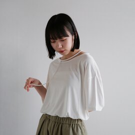 CLANE|ドループ シンコード ソフト トップス 10105-1213