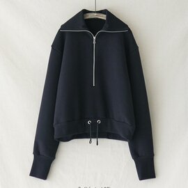 JUN MIKAMI|ハーフジップ プルオーバー JM-25AW-28-S ジュンミカミ