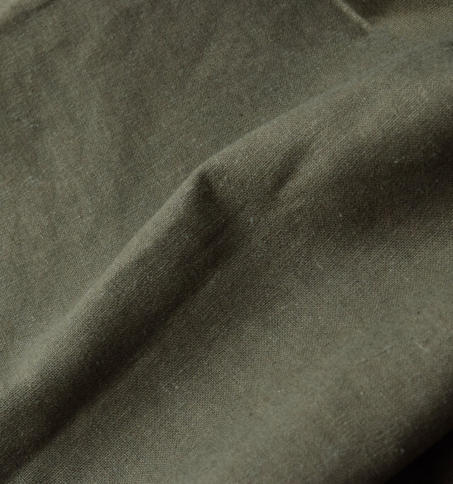 リネン55%、コットン45%
