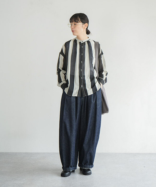 身長:165cm / カラー:99 BLACK/着用サイズ:F