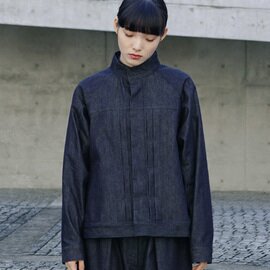 Mochi｜silk cotton denim jacket (・1)