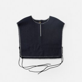RYU｜モヘア ブレンド ニードルワーク タイニー ベスト “needle work tiny vest” a2310w-yo