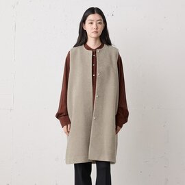 MidiUmi|bouclé long vest