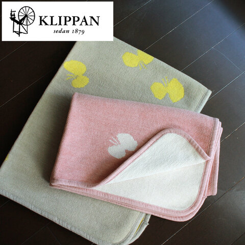 KLIPPAN|クリッパン ミニブランケット CHOUCHO 70x90cm クリスマスギフト