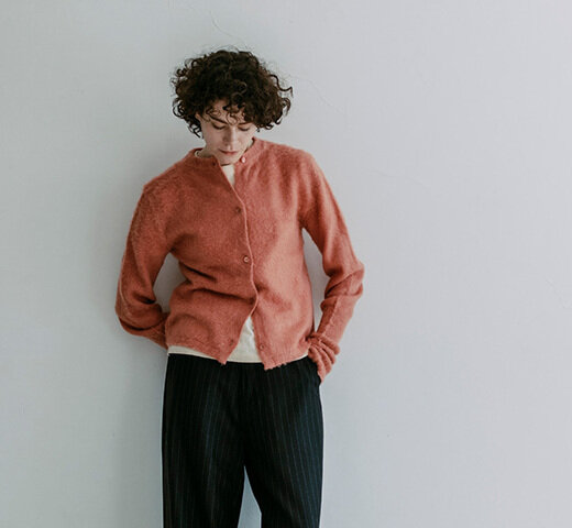 MEYAME|MEYAME メヤメ MEY-2235 フラッフィープルオーバー/カーディガン FLUFFY PULLOVER / CARDIGAN