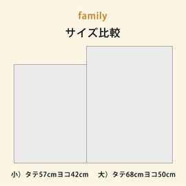 nunocoto｜ファブリックポスター：family（小泉理恵）