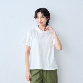 TOKYO BASIC|オーガニックコットン100% 強撚 襟付き プルオーバー|半袖Tシャツ コットン
