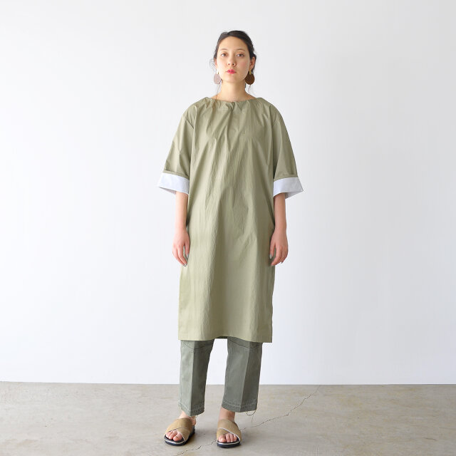 モデル:164cm / 46kg
color : beige / size : 38(M/free)