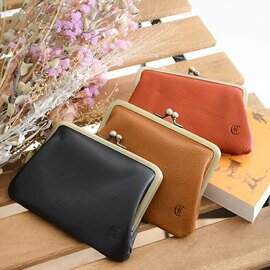 CLEDRAN|RAPI MULTI POUCH がま口レザーマルチポーチ 財布 83-2225 83-2226 83-2227 cl2874