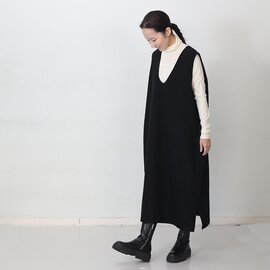 UNIVERSAL TISSU|保温性と軽さがポイント。スライバーニット ジャンパードレス kurashisha