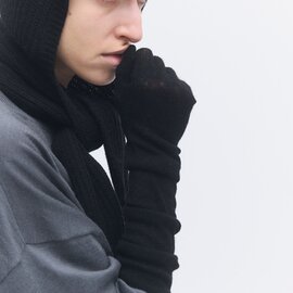 elegancese|Wool cashmere fluffy gloves