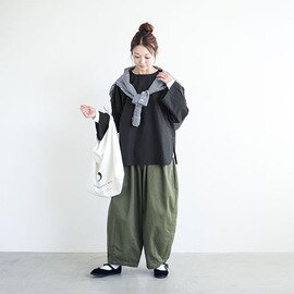solamonat poche|【40%OFF】ウェザーワイドスリーブプルオーバー 長袖 poche-wt-wdpo