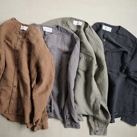 MUYA|Nerd shirts no collar